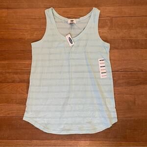 NWT Old Navy blue tank shirt top size SP b16